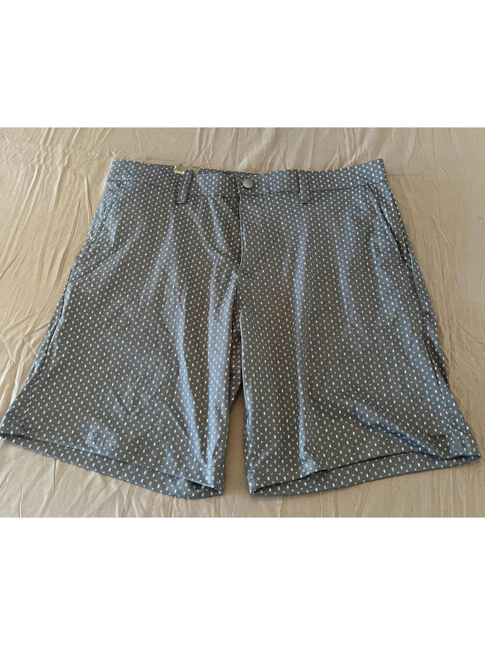 NWT‎ Hudson & Barrow Men 9" Inseam Short SZ 34 Black Cornstalk Tech Collection